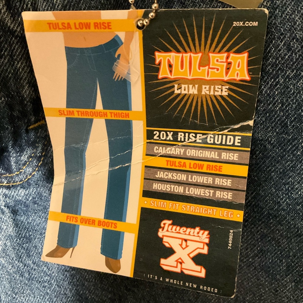 NWT 90’s Vintage Twenty X Tulsa Low Rise Jeans - Picture 13 of 16